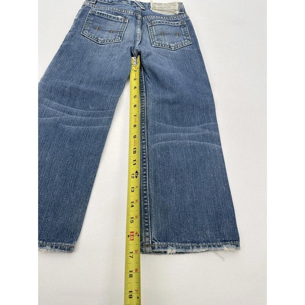 Polo by Ralph Lauren Straight Leg Girls Jeans 5 Vintage Y2K vintage light‎ wash